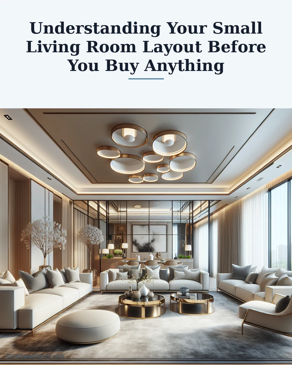 Understanding Your Small Living Room Layout Before You Buy Anything | NineSeasDecor.com