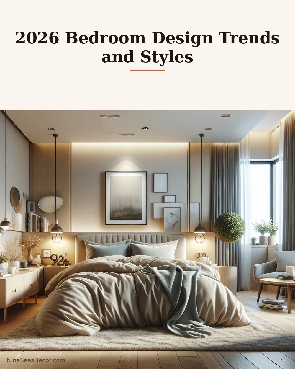 2026 Bedroom Design Trends and Styles | NineSeasDecor.com