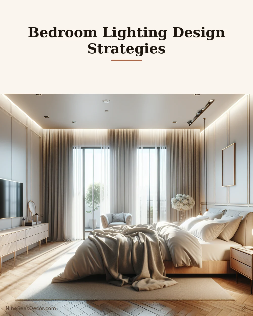 Bedroom Lighting Design Strategies | NineSeasDecor.com