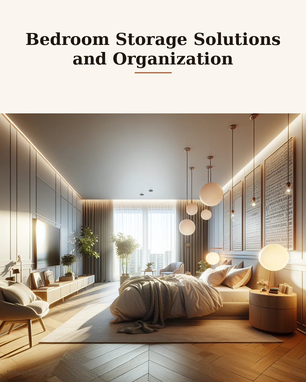 Bedroom Storage Solutions and Organization | NineSeasDecor.com