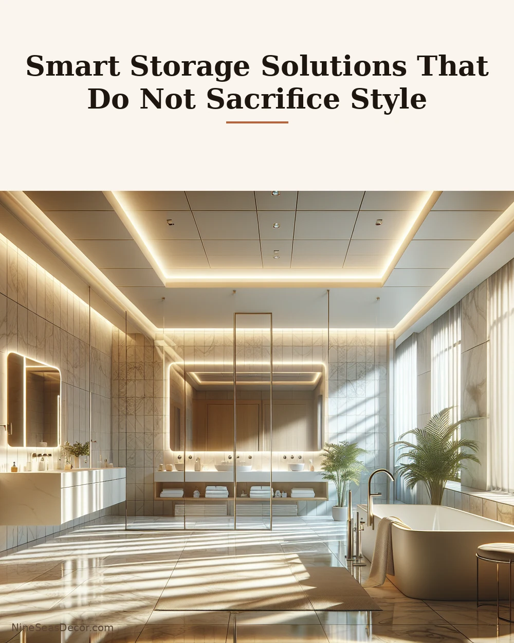 Smart Storage Solutions That Do Not Sacrifice Style | NineSeasDecor.com