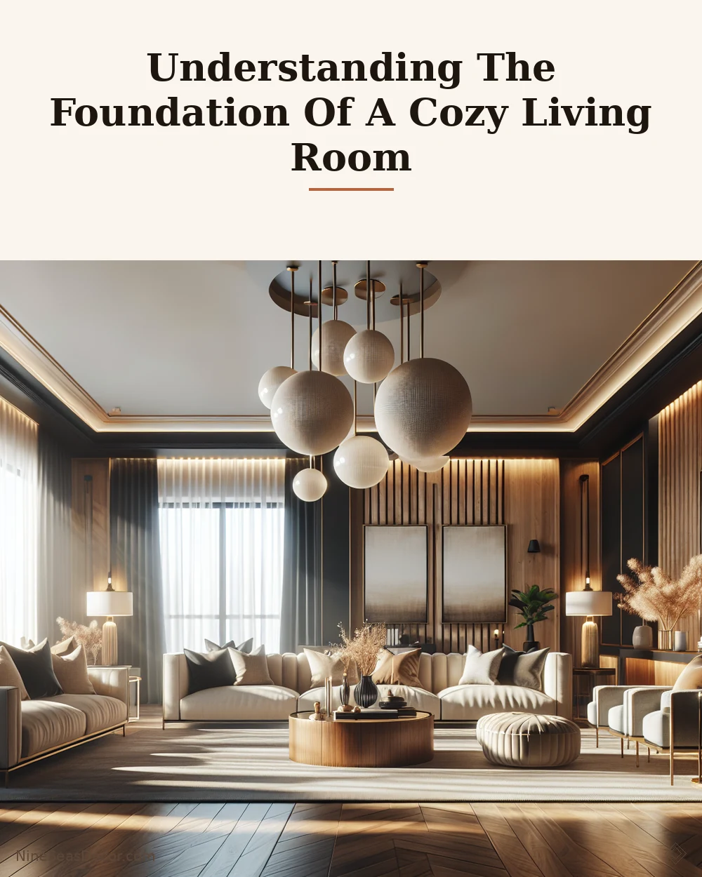 Understanding The Foundation Of A Cozy Living Room | NineSeasDecor.com