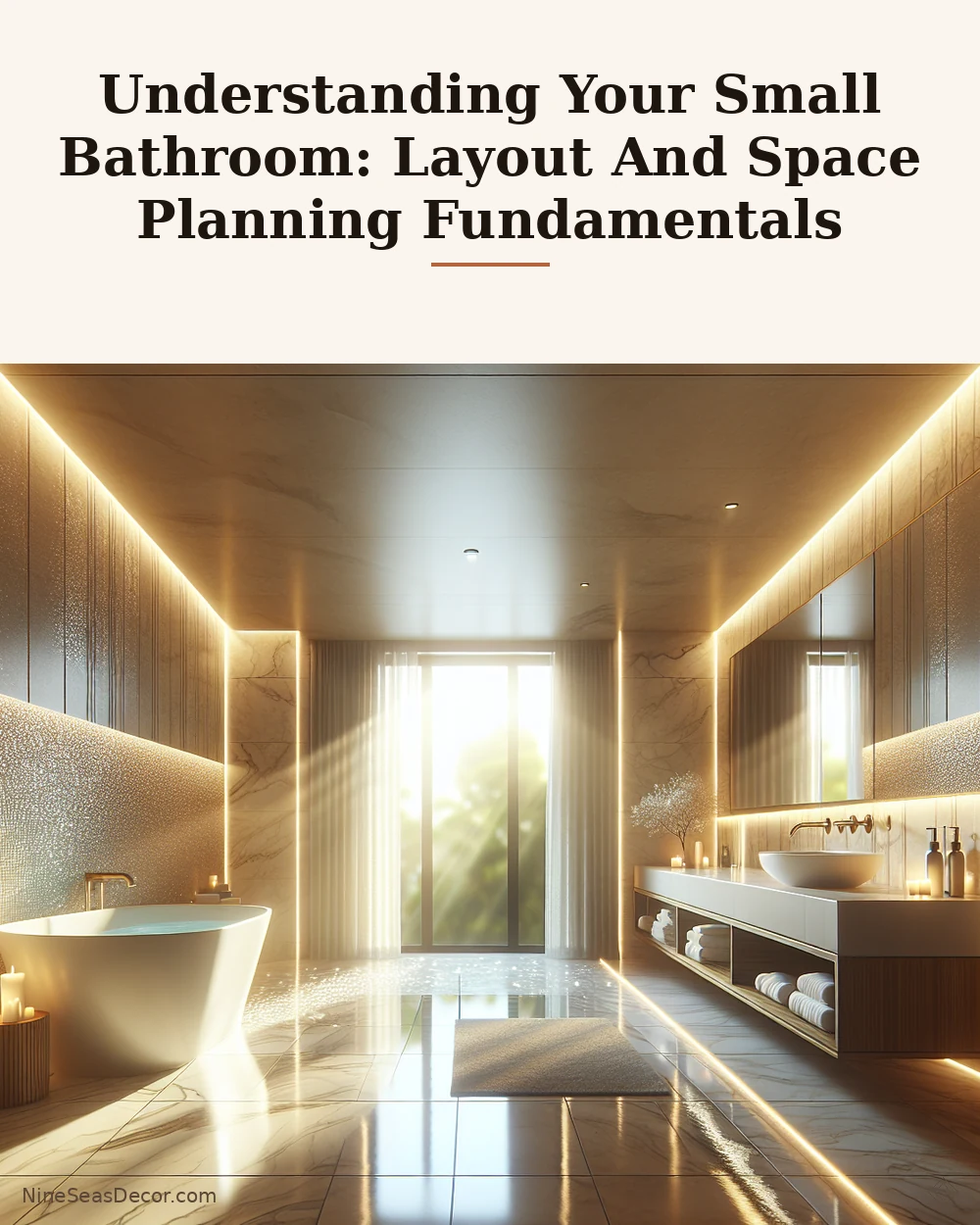 Understanding Your Small Bathroom: Layout And Space Planning Fundamentals | NineSeasDecor.com