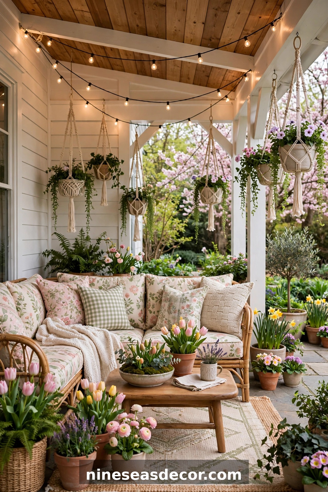 Bringing Spring Outdoors: Patio And Porch Decorating Ideas