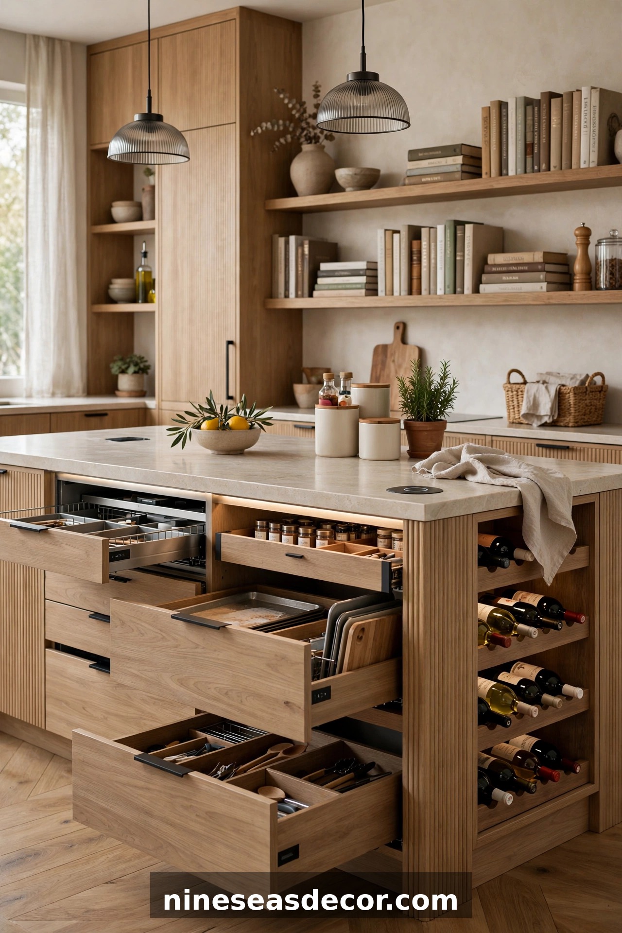 Kitchen Island Storage And Function Features Worth Adding
