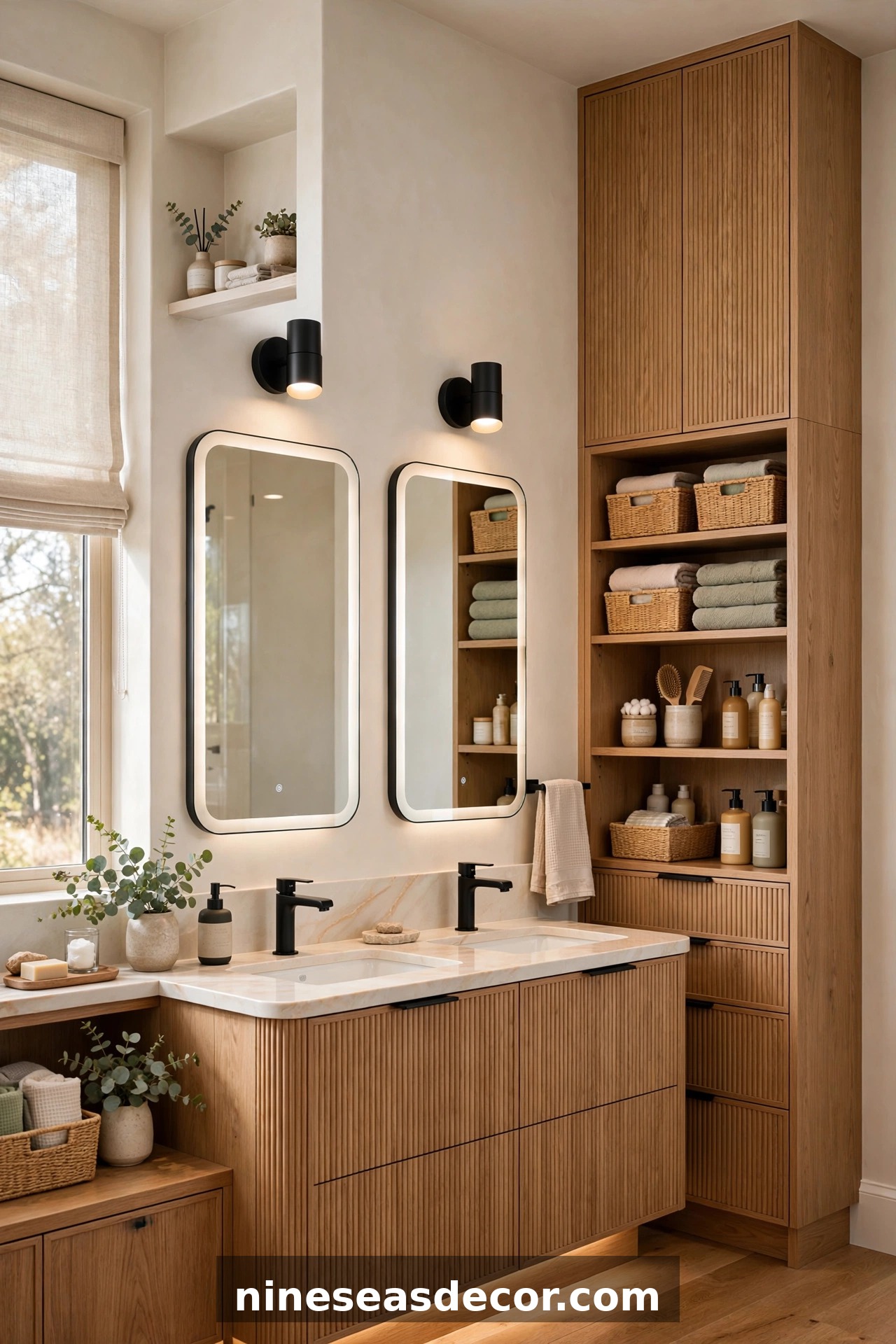 Lighting and Ventilation Planning in Bathroom Layouts