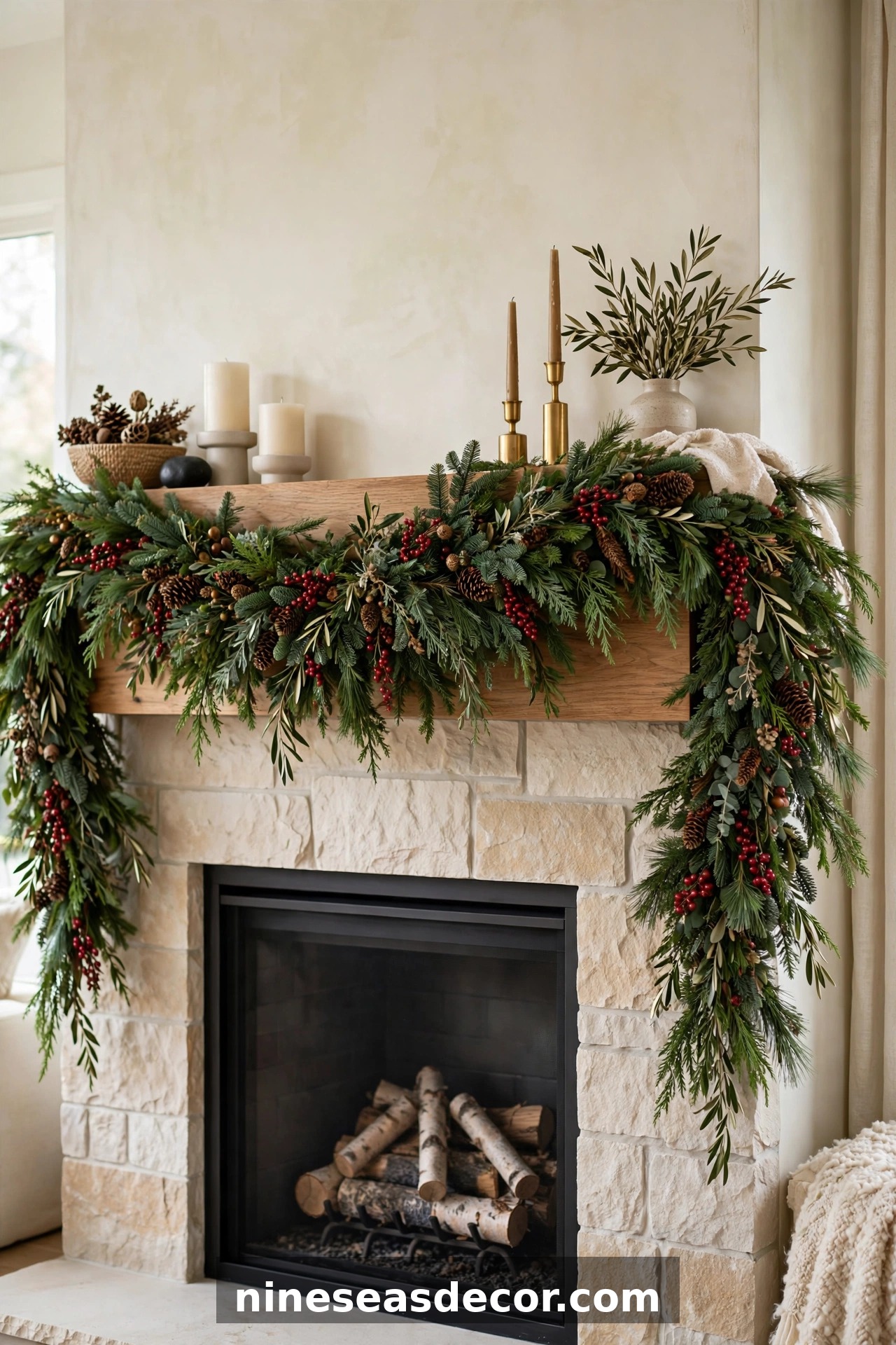Garland Selection and Installation: The Foundation of Every Great Mantel
