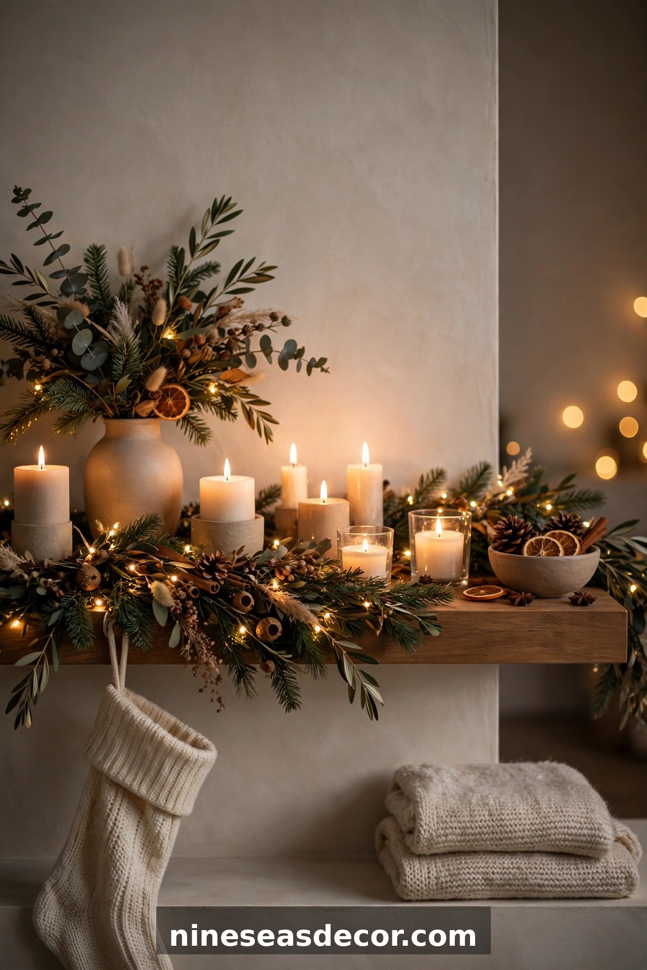 Lighting Your Christmas Mantel: Ambiance, Safety, and Technique