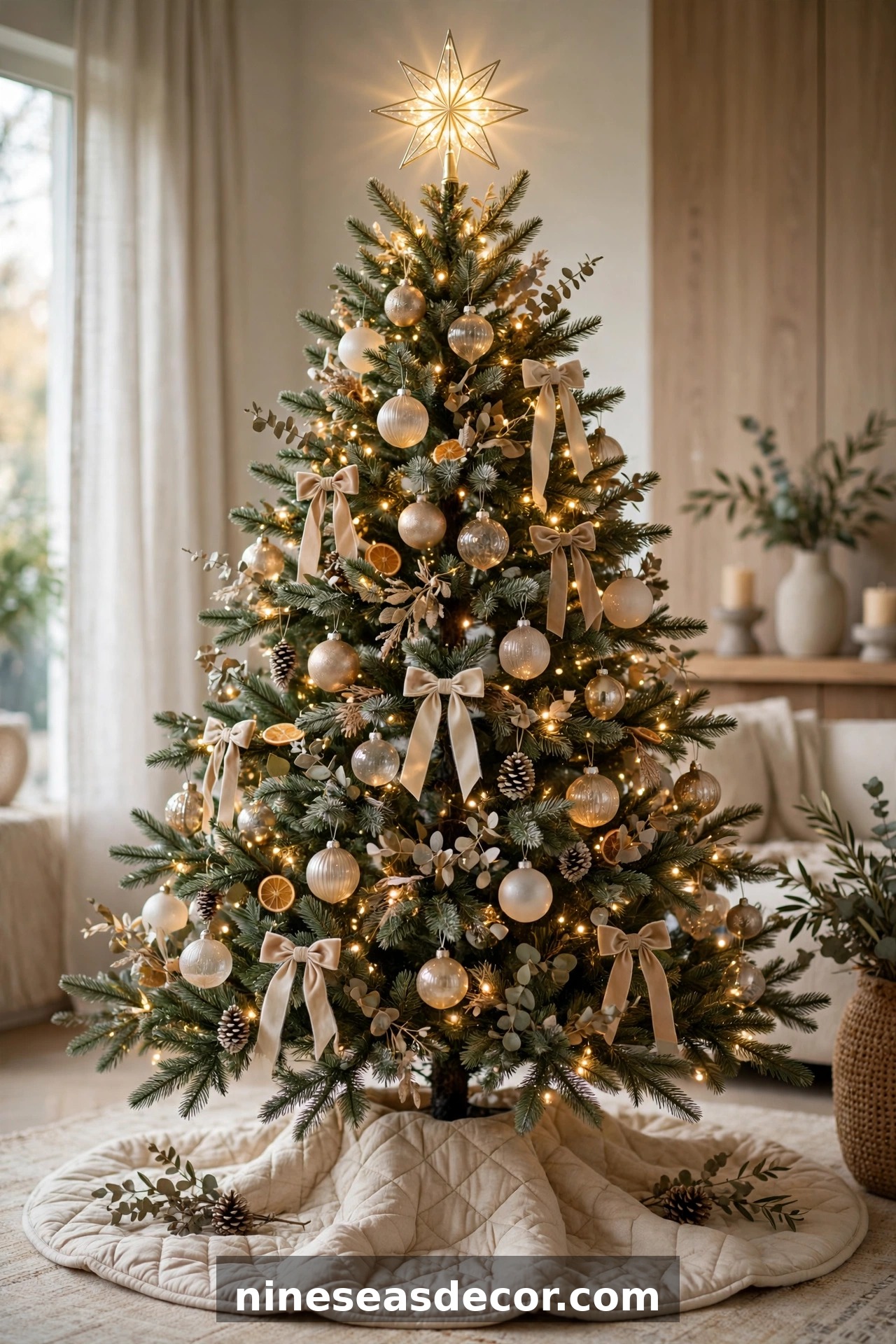 Tree Toppers, Skirts, And Base Styling