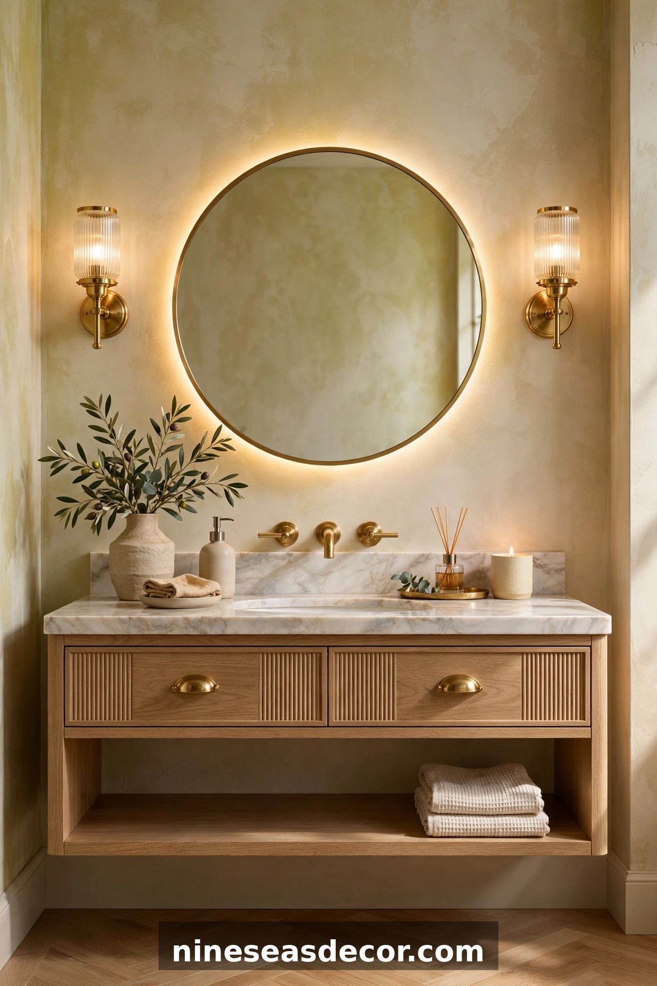 Smart Storage Solutions Built Into Your Vanity Design