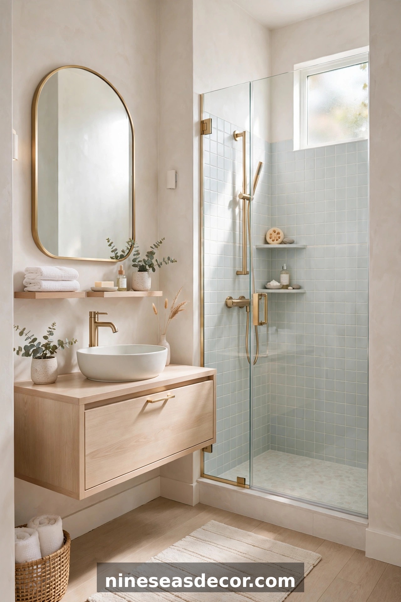 Bathroom Color Schemes by Room Size