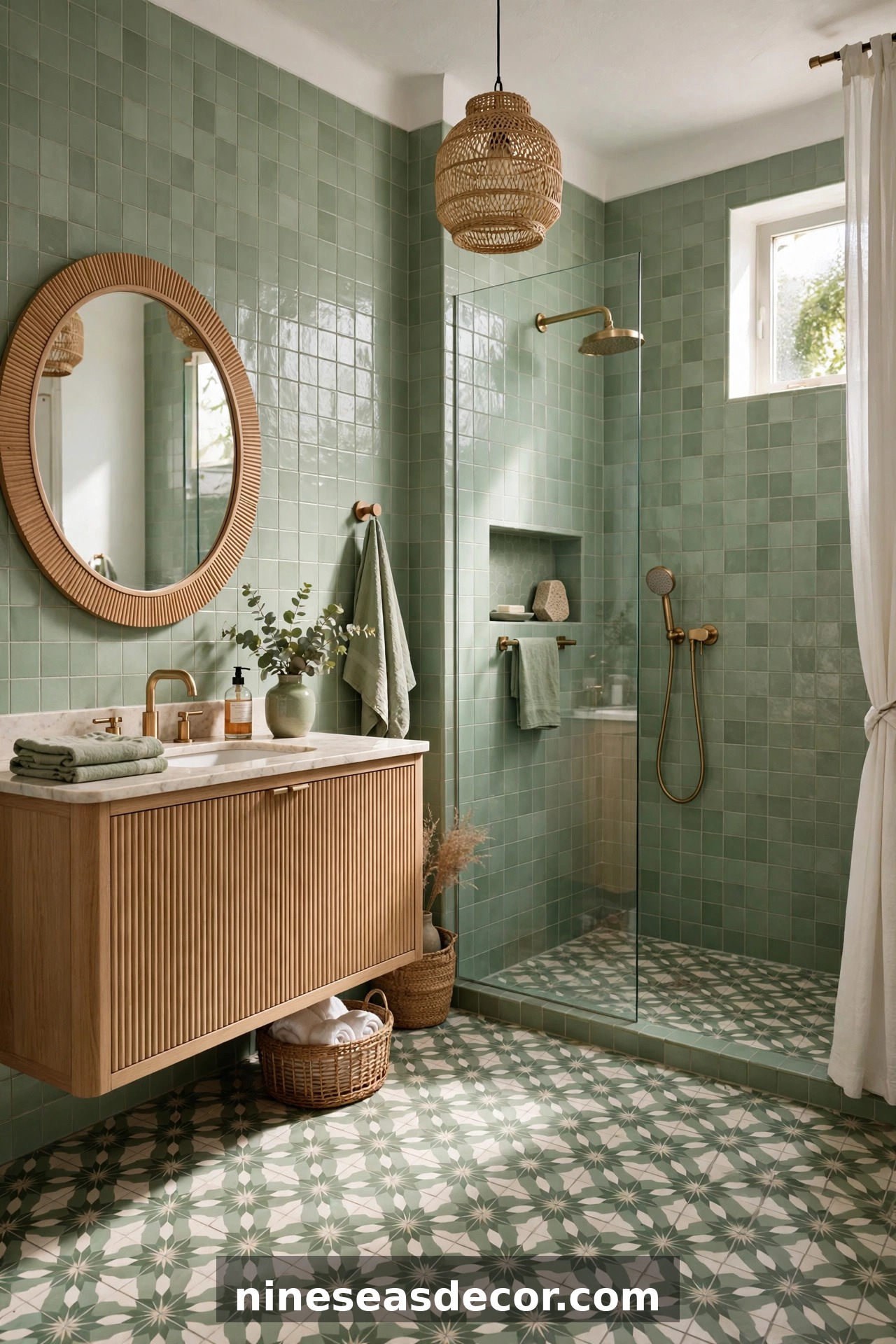 Tile and Color: Building a Complete Bathroom Color Scheme
